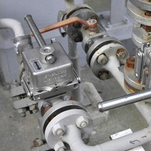 Valve interlock for lever operated valves