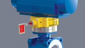 Actuator lock for safe valve maintenance