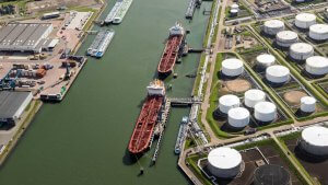 Tank storage facility in Rotterdam