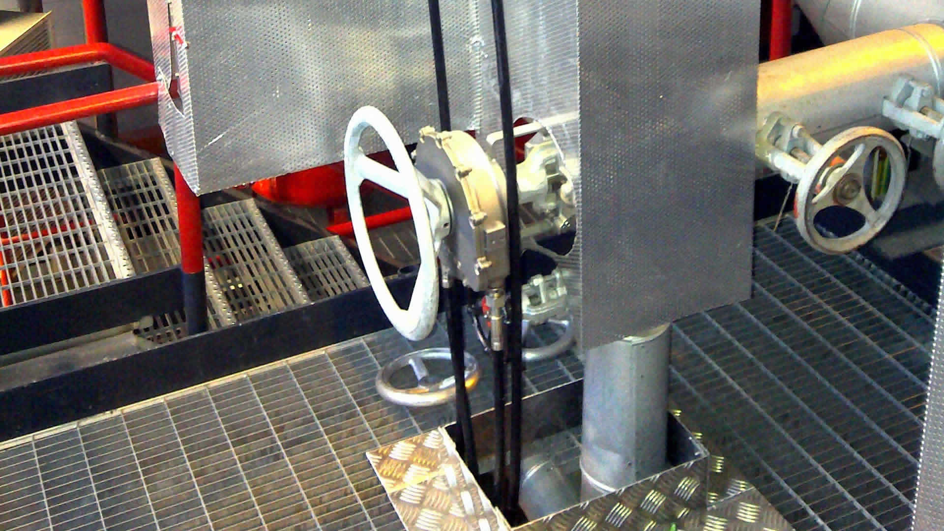 Remote operation of manual valves