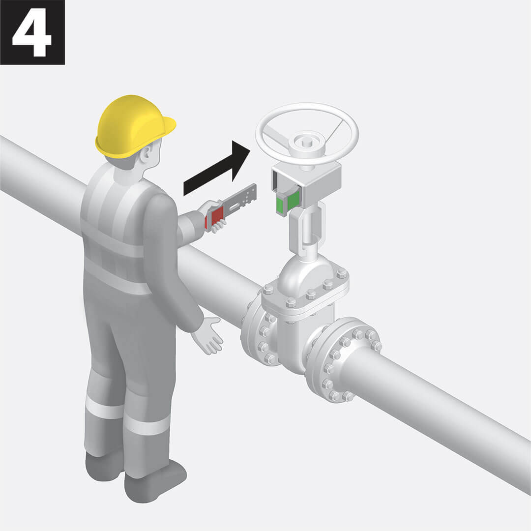 A valve line-up system avoids contamination during tanker loading