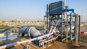 chemical addition process in water treatment plant