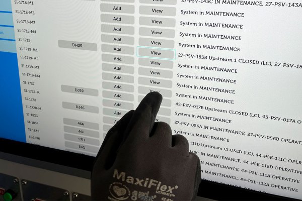 Key management system information screen